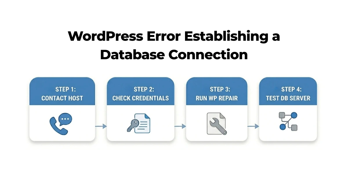 WordPress Error Establishing a Database Connection