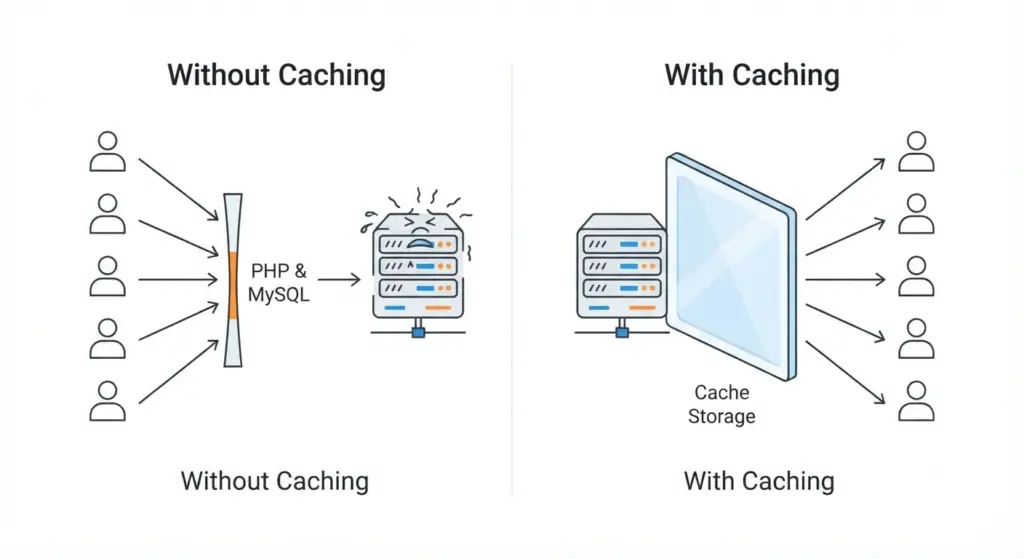 wordpress speed optimisation  hosting and caching