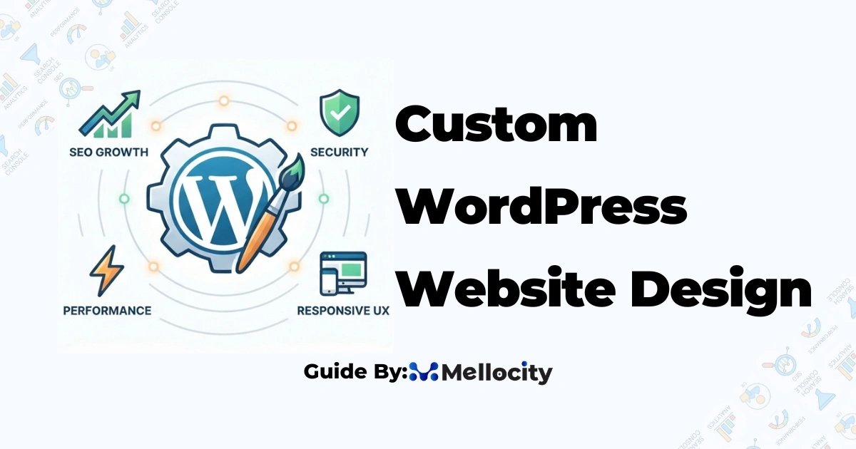 custom wordpress website design​