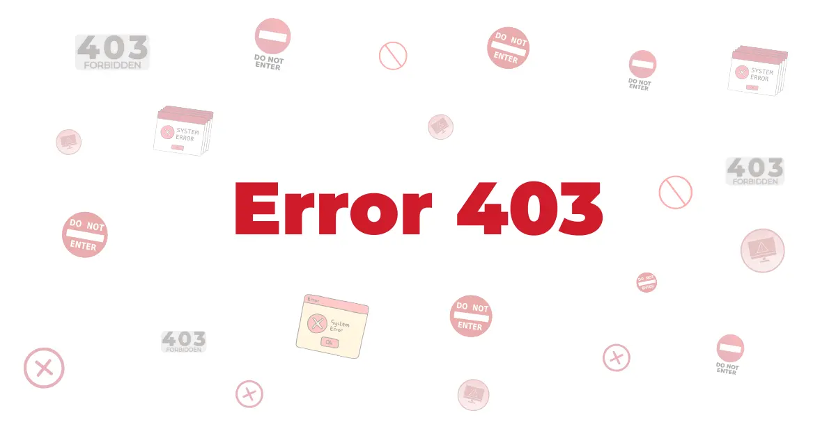 error 403