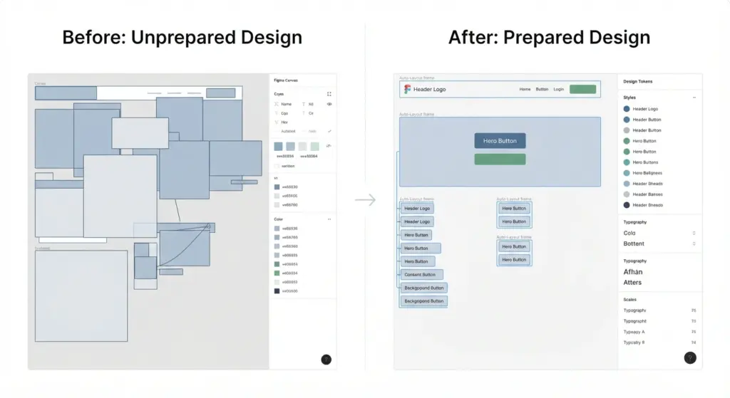 figma preparation - figma to wordpress