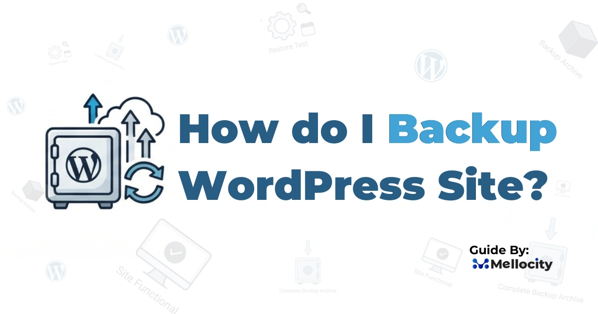 how do i backup wordpress site