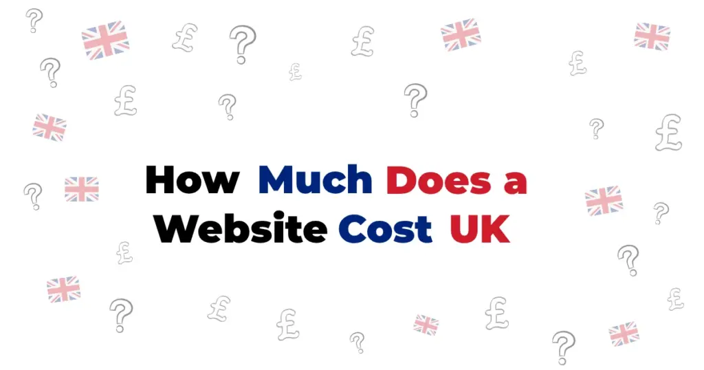 how much does a website cost uk