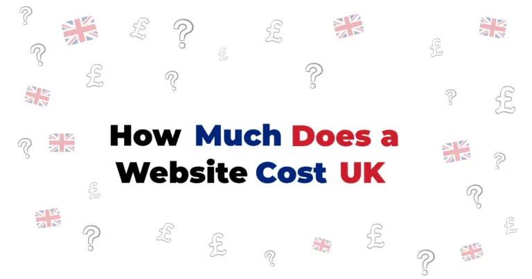 how much does a website cost uk