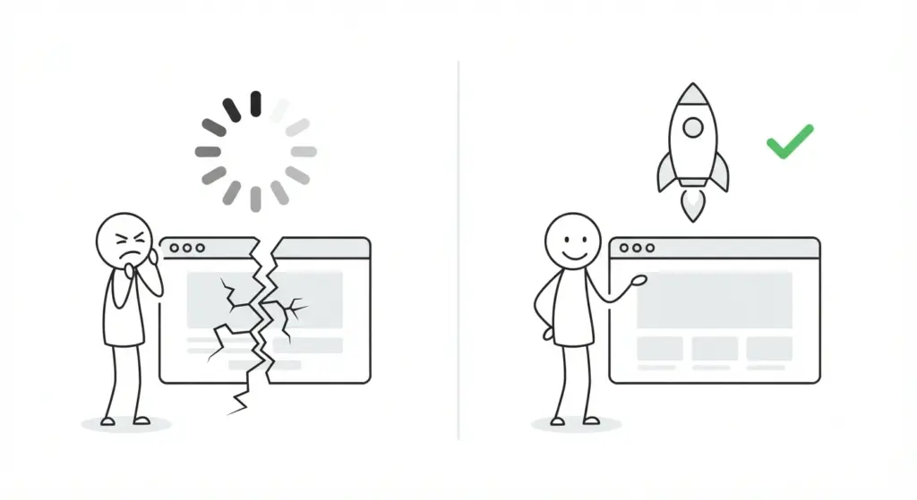 wordpress speed optimisation impact of speed