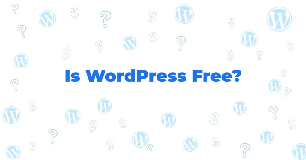 is wordpress free?