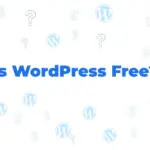 is wordpress free?
