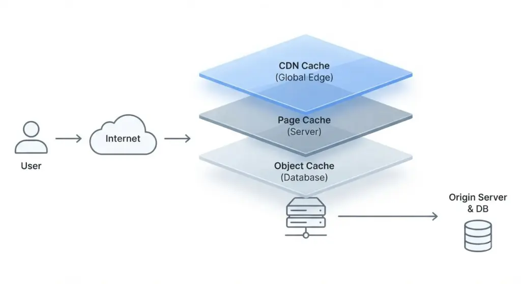 what is wordpress caching strategy for performance
