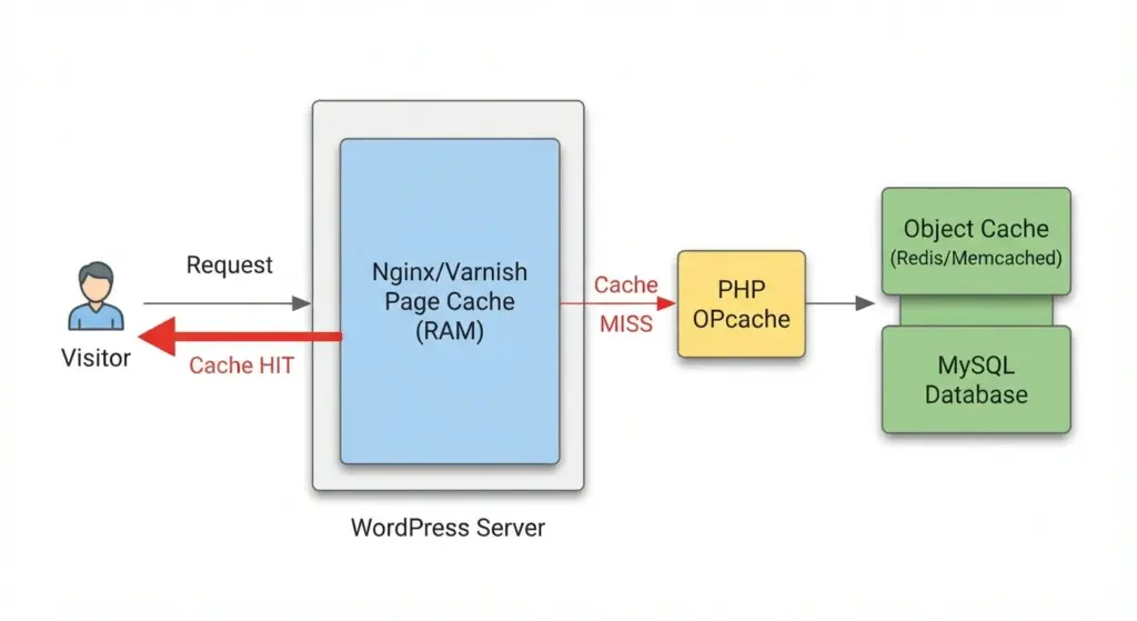 web hosting and wordpress hosting multi tier caching engine