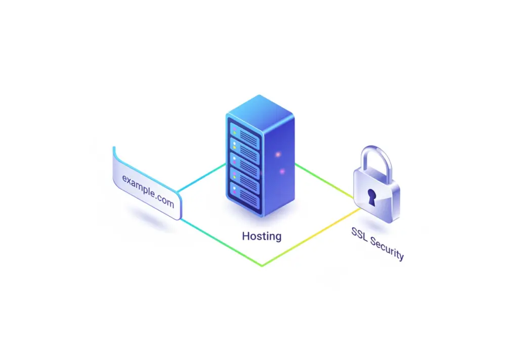 is wordpress free hosting, domain, and ssl infrastructure