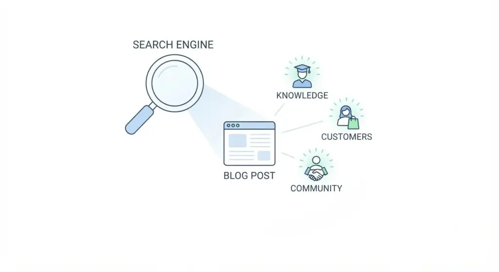 anatomy of organic traffic - what is a blog