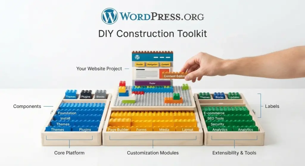 wordpress com vs wordpess org - plugin flexibility