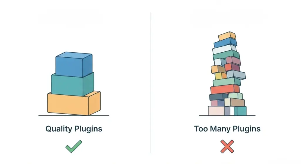 self hosted wordpress website  plugin strategy