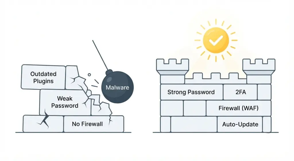 wordpress malware removal prevention and hardening