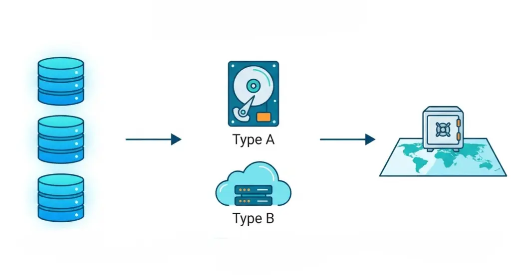 backup your wordpress rules visualization