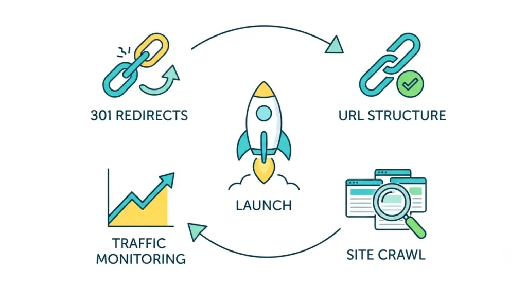 migrate wordpress site seo safeguards