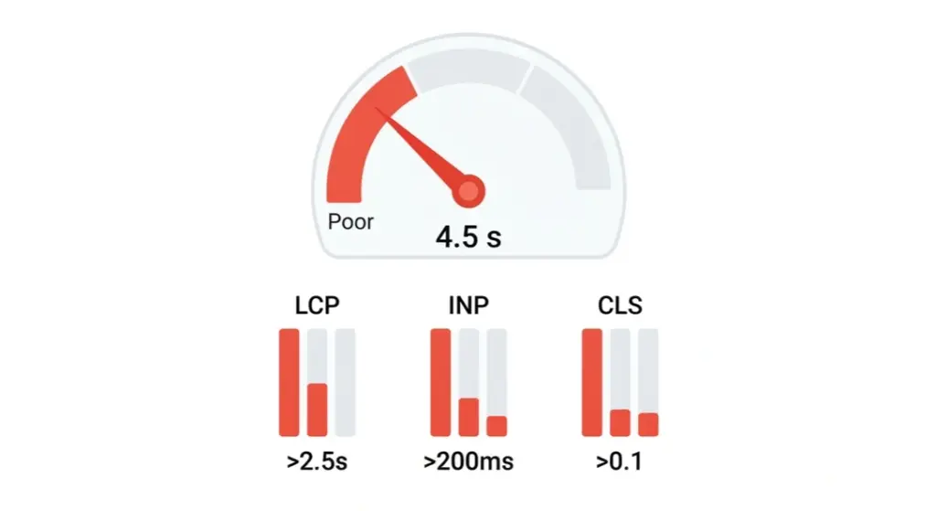 how to speed up wordpress site - speedometer