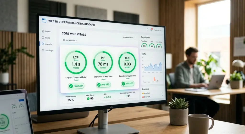 website speed - what makes a good website