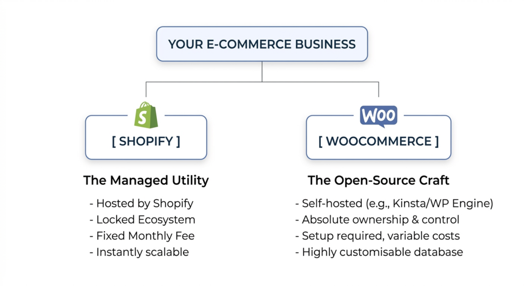 woocommerce and shopify comparison- woocommerce vs shopify 