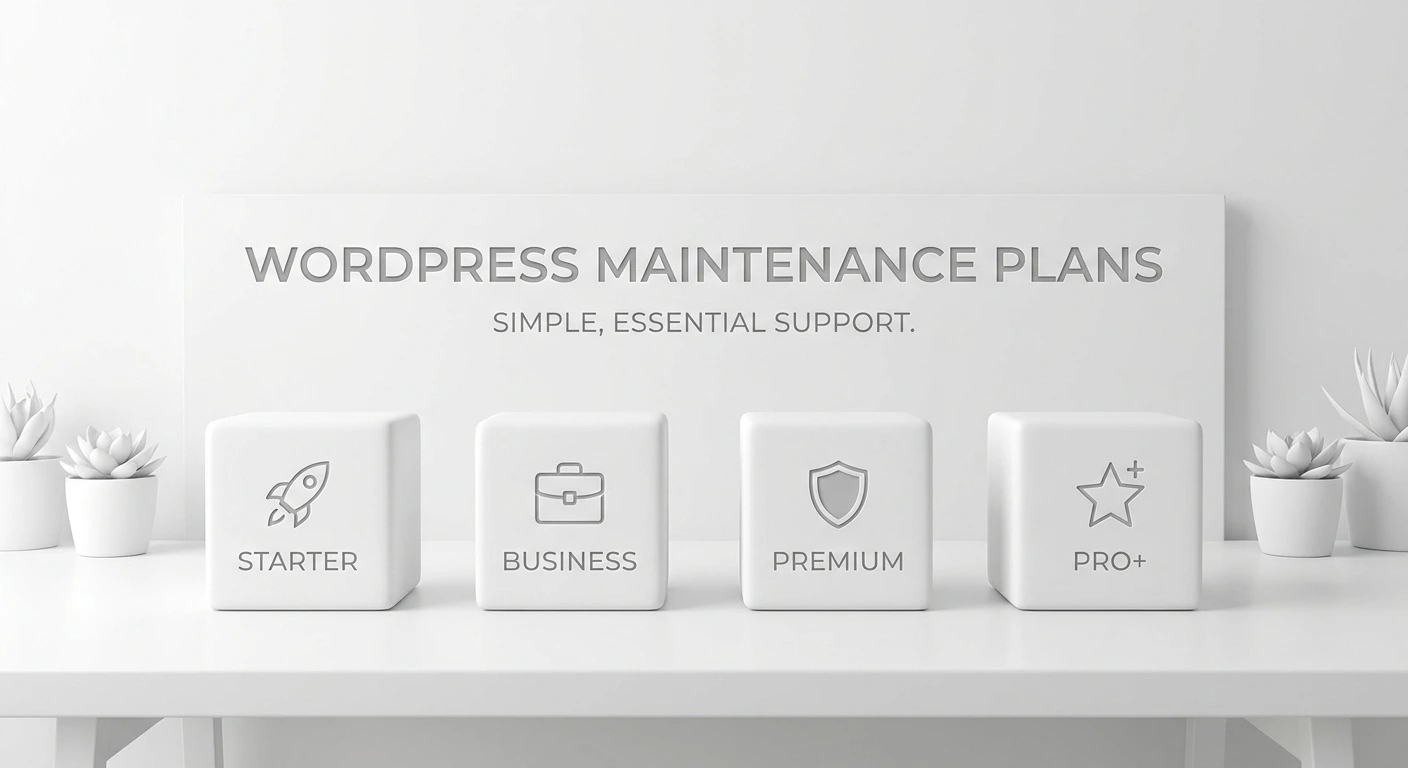 wordpress maintenance plans