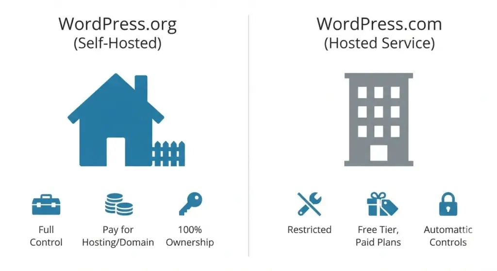 what is wordpress wordpress.org vs wordpress.com