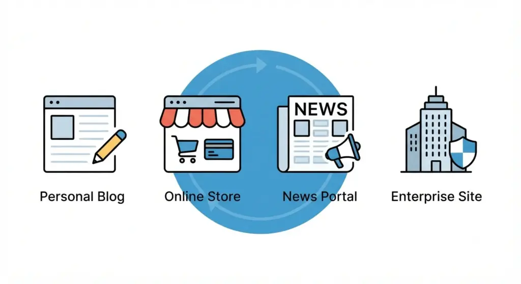 common wordpress cms use cases - is wordpress a cms
